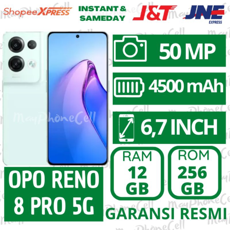 Oppo Reno 12 Pro 5G Ram 12GB Internal 256GB Handphone Garansi Resmi