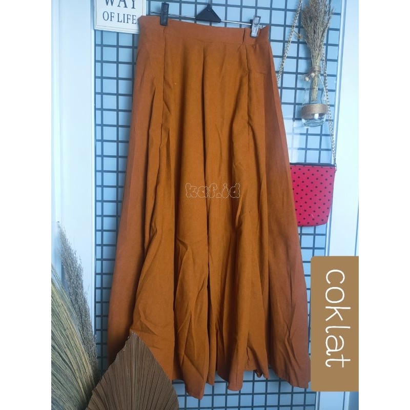 ROK SUEDE / LONG SKIRT SUEDE PREMIUM IMPORT / ROK HIJABERS ROK MAXI SKIRT ROK PANJANG