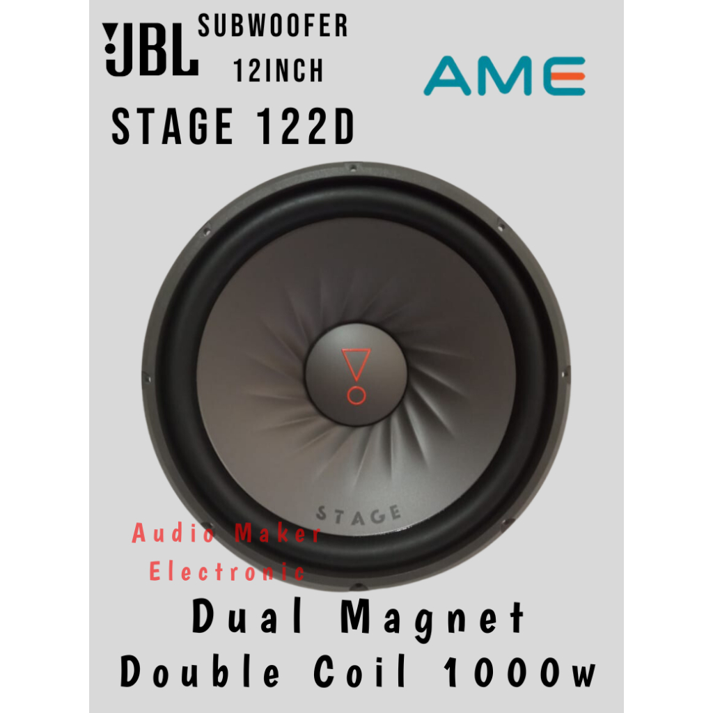 Subwoofer 12" JBL Stage 122D Double Coil - Subwoofer 12inch JBL Stage 122d Double Magnet