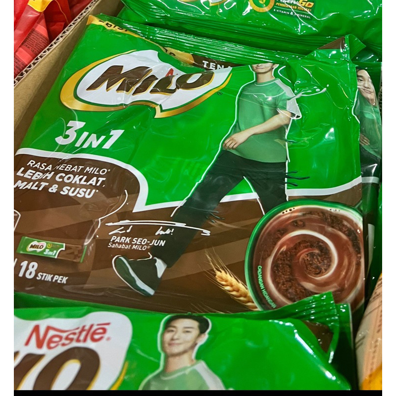 

Milo Sachet 3 in 1 Malaysia 18Stik Activ-Go / Minuman Coklat