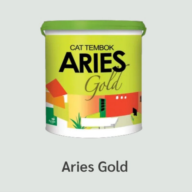 cat tembok aries gold avian putih 4.5 kg