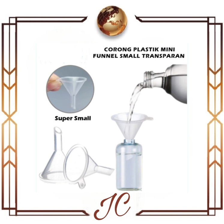 (JC)CORONG MINI PLASTIK / CORONG PARFUME OIL ESSENTIAL / SMALL FUNNELS