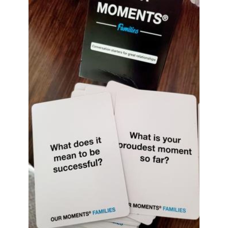 our moments families - board game