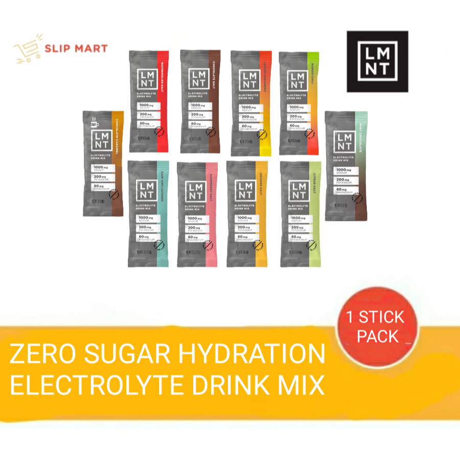 

LMNT Electrolyte Recharge Zero Sugar Hydration Electrolyte Drink Mix