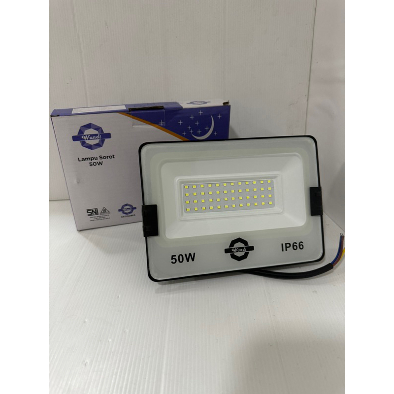 Lampu Sorot Tembak Led Floodlight 50W 50 Watt