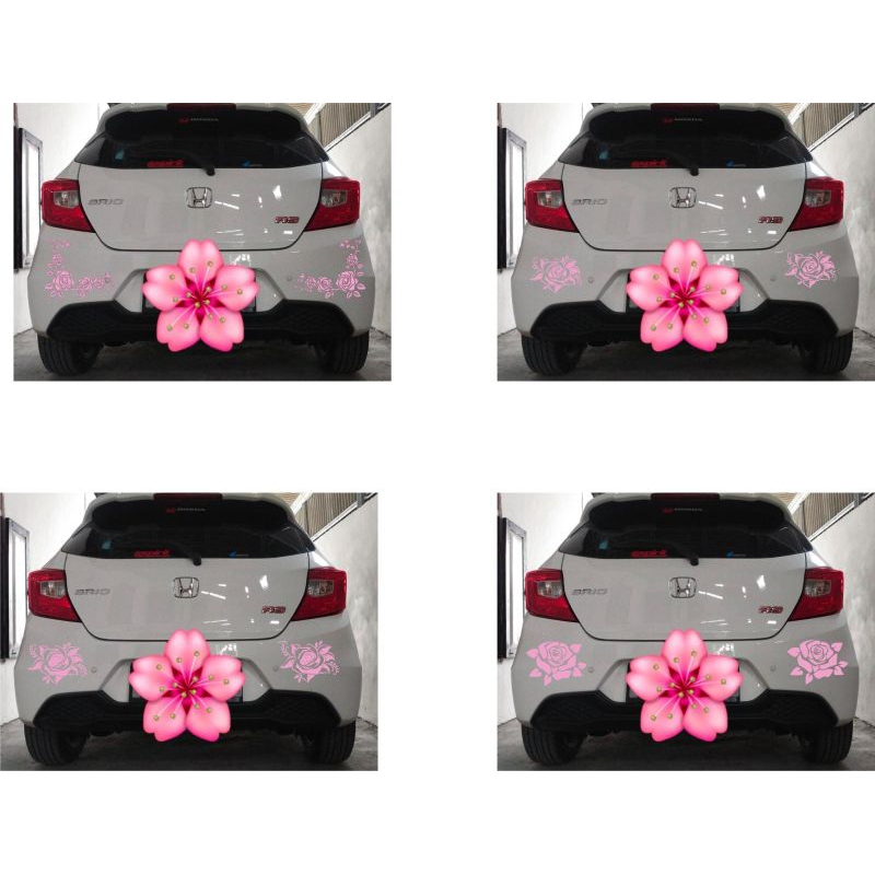 STIKER MOBIL STIKER BUNGA STIKER CUSTOM SUKA SUKA