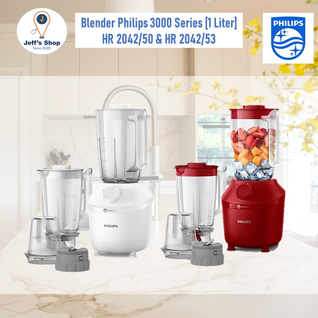 Blender Philips 3000 Series [1 Liter] HR 2042/50 atau HR 2042/53