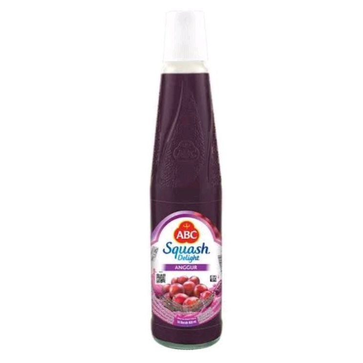 ABC Sirup Squash Delight Anggur 460ml