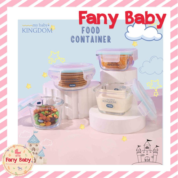 MY BABY KINGDOM GLASS CONTAINER 150ML