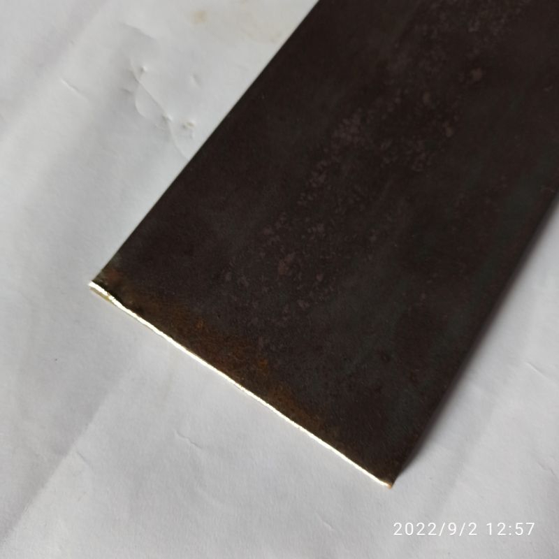 Besi Plat Lebar 10 cm Tebal 6 mm Panjang 24 cm