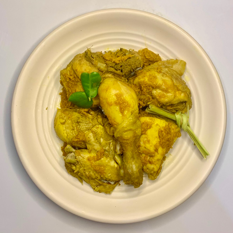 

Ayam ungkep bumbu kuning