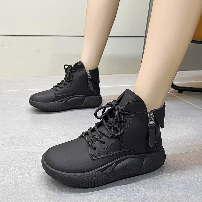 COD POS 451 Sepatu Sneakers Boot Wanita Stok Terbatas Produk Berkualitas