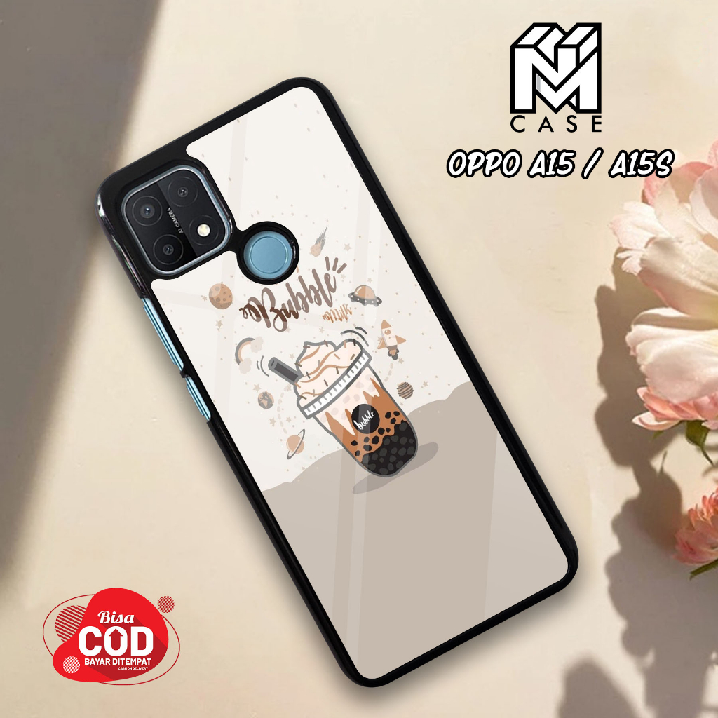 NM Case - Case Hp Oppo A15 / A15S Terbaru - 12 - Fashion Case Boba Casing Hp Case Murah Softcase Har