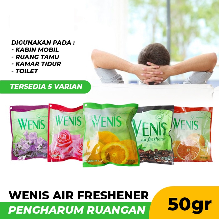 PENGHARUM - PEWANGI - RUANGAN GANTUNG - WENIS - 50GR - DEPKES ORIGINAL Air freshener
