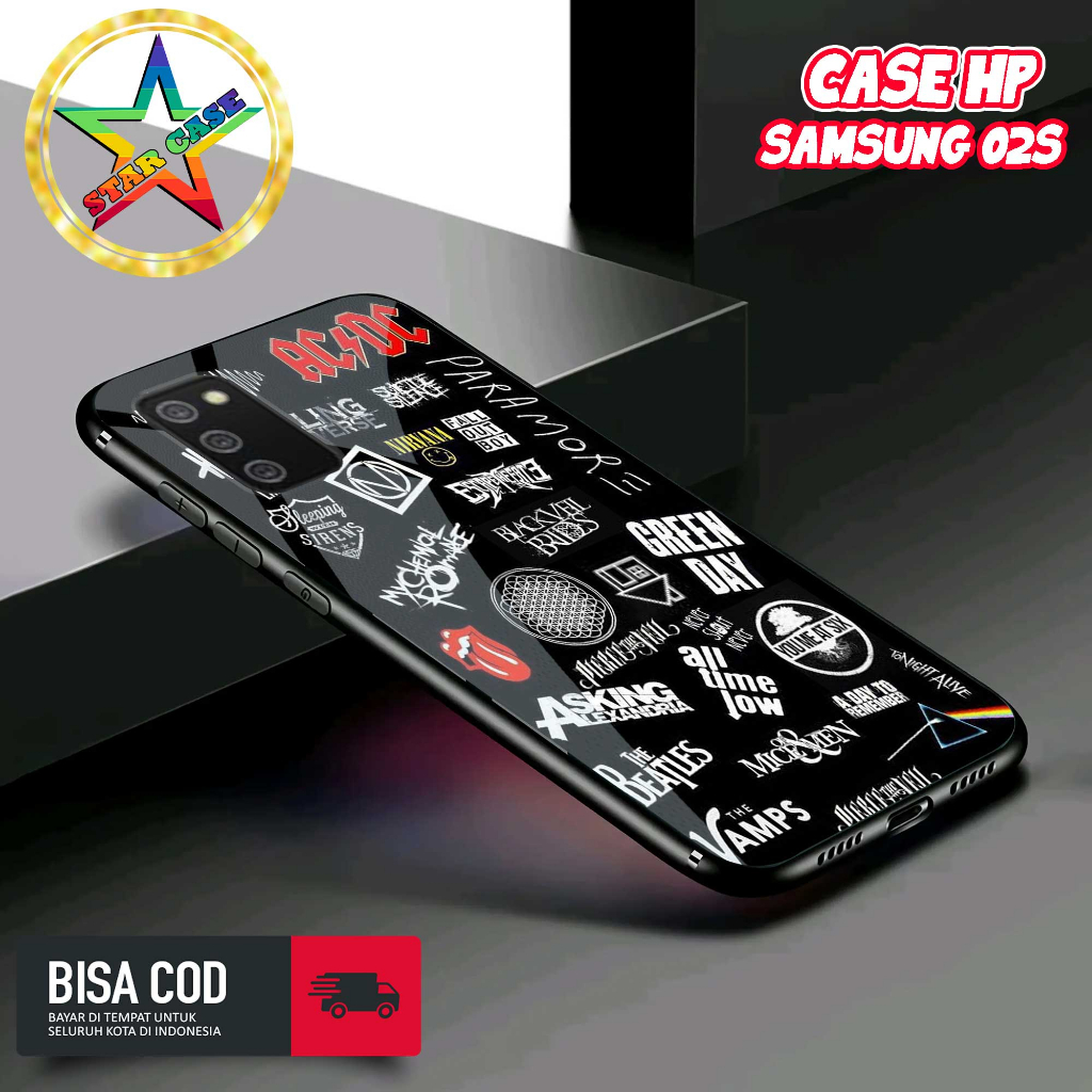 Case Samsung A02S Motif [POSTER] Casing Samsung A02S TERBARU Hardcase Glossy Kilau 2D Case Hp Samsun