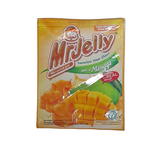 

MrJelly Mr Jelly Rasa Mangga Sachet 15gr