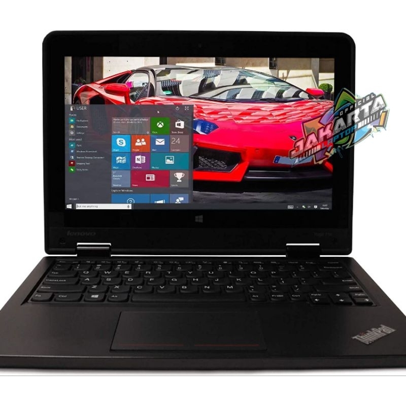 LAPTOP LENOVO THINKPAD YOGA 11e LAYAR TOUCHSCREEN | RAM 8GB | SSD M2 SATA | MULUS MURAH BERGARANSI