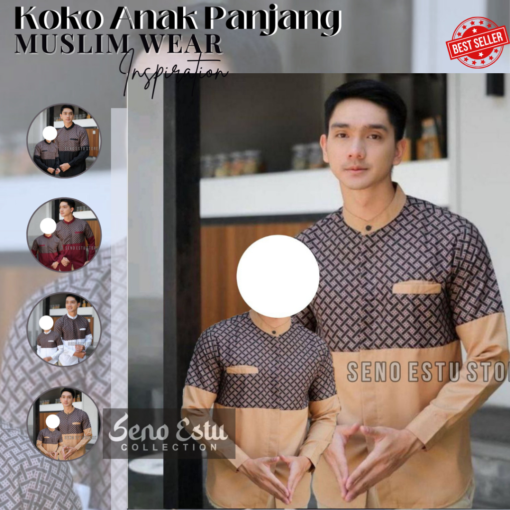 FLASSALE TEBUS MURAH Baju Koko Pria Dewasa MARVEL Lengan Panjang Terbaru Polos Motif Jaring jaring Bisa COD