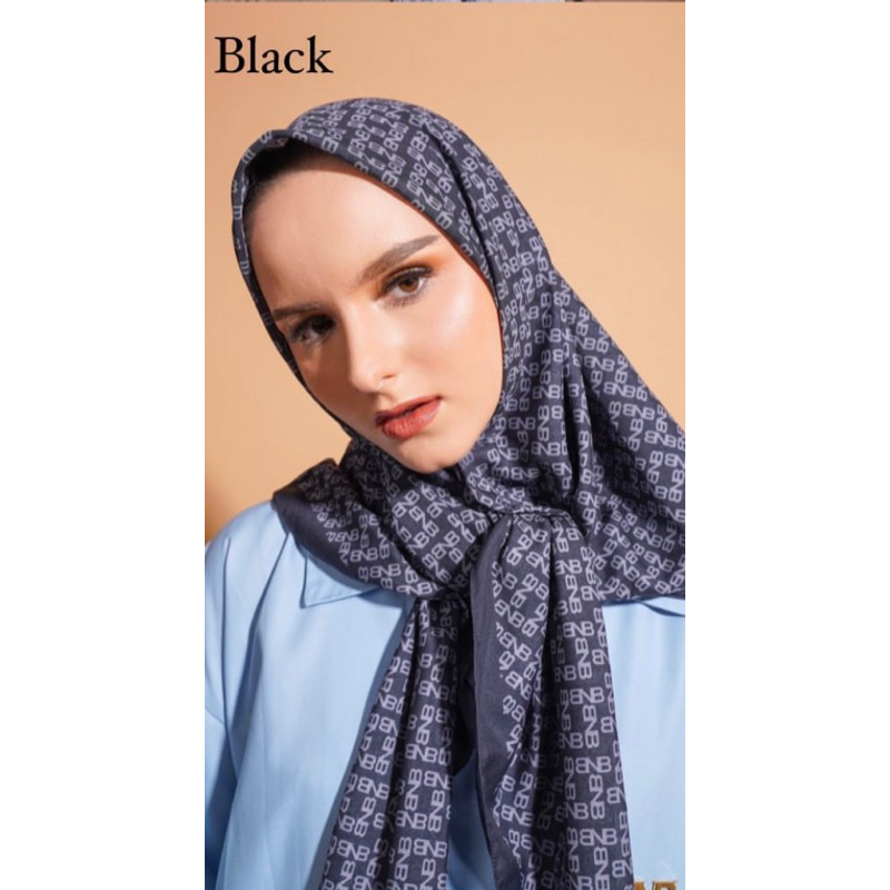 preloved delucia scarf hijab brand no brand bnb black