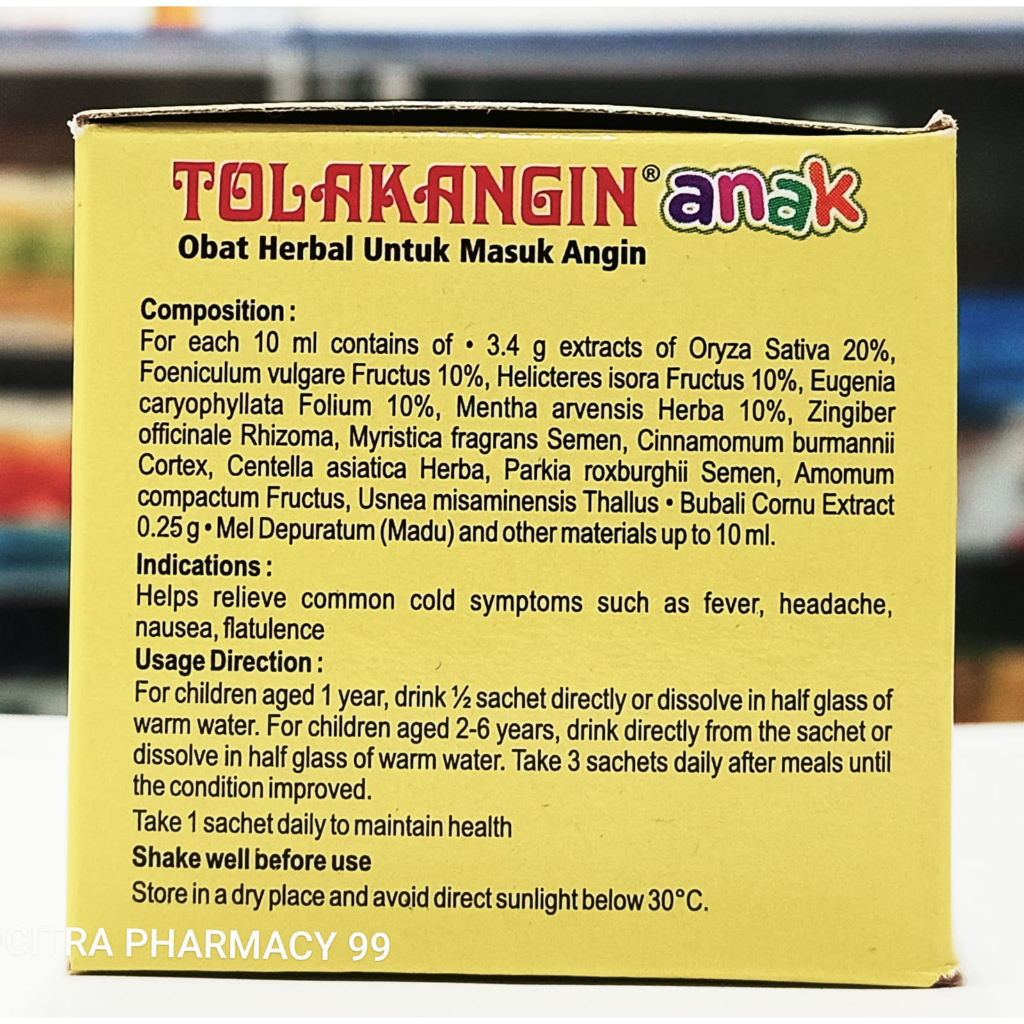 Tolak Angin 𝐀𝐧𝐚𝐤 𝐊𝐞𝐦𝐚𝐬𝐚𝐧 𝟏 𝐊𝐨𝐭𝐚𝐤 𝐈𝐬𝐢 𝟏𝟐 𝐒𝐚𝐜𝐡𝐞𝐭 - Meredakan Masuk Angin