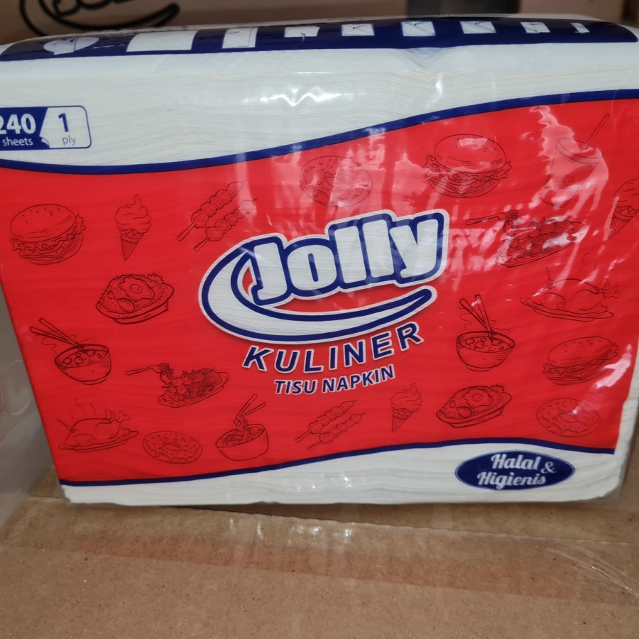 Jolly Tissue Napkin Kuliner 240 s