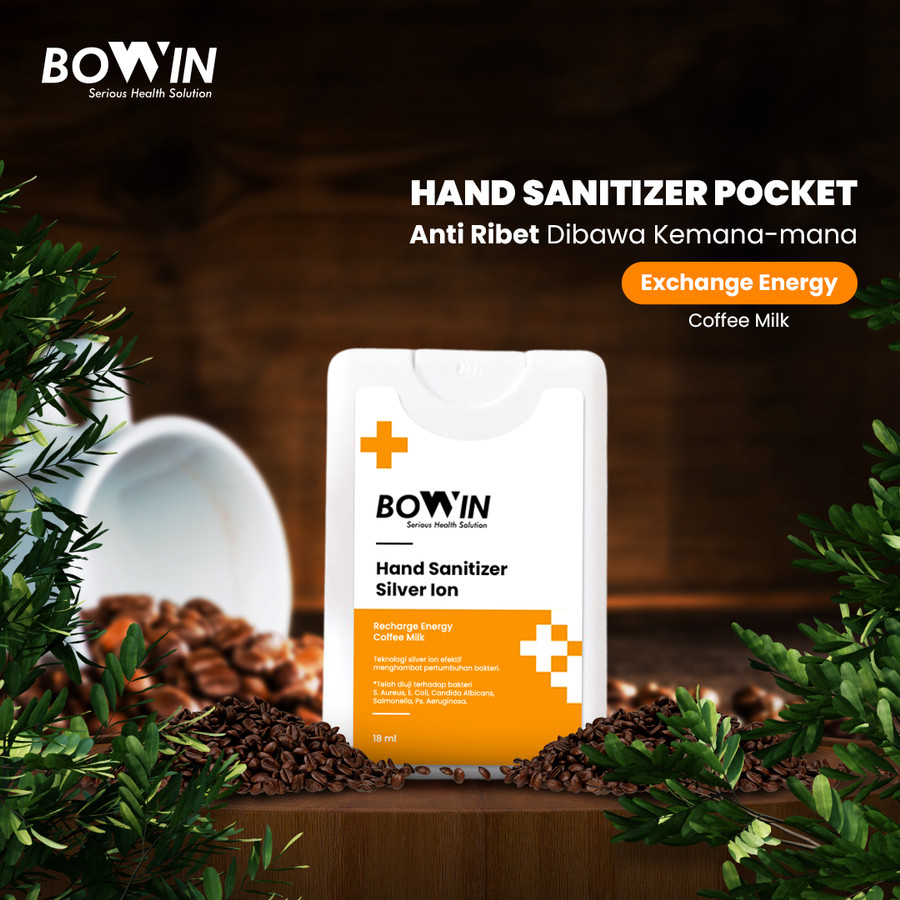 Bowin Hand Sanitizer - Silver Ion Technology (Aroma Tea Tree Oil)