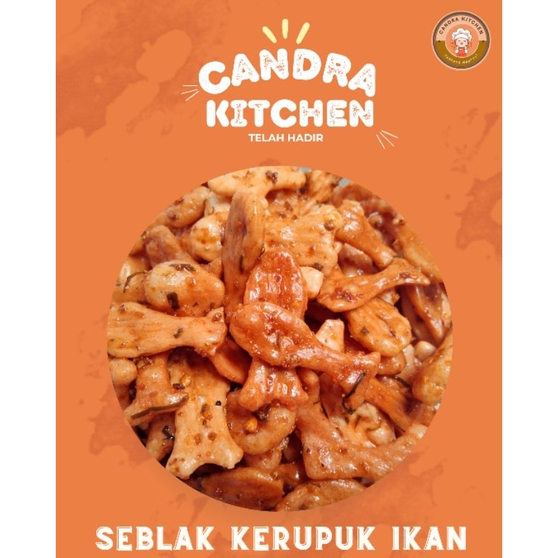 

Kerupuk Seblak Makanan Ringan Kerupuk Ikan Snack Cemilan Pedas - 62 gr, 125 gr, 250 gr, 500 gr