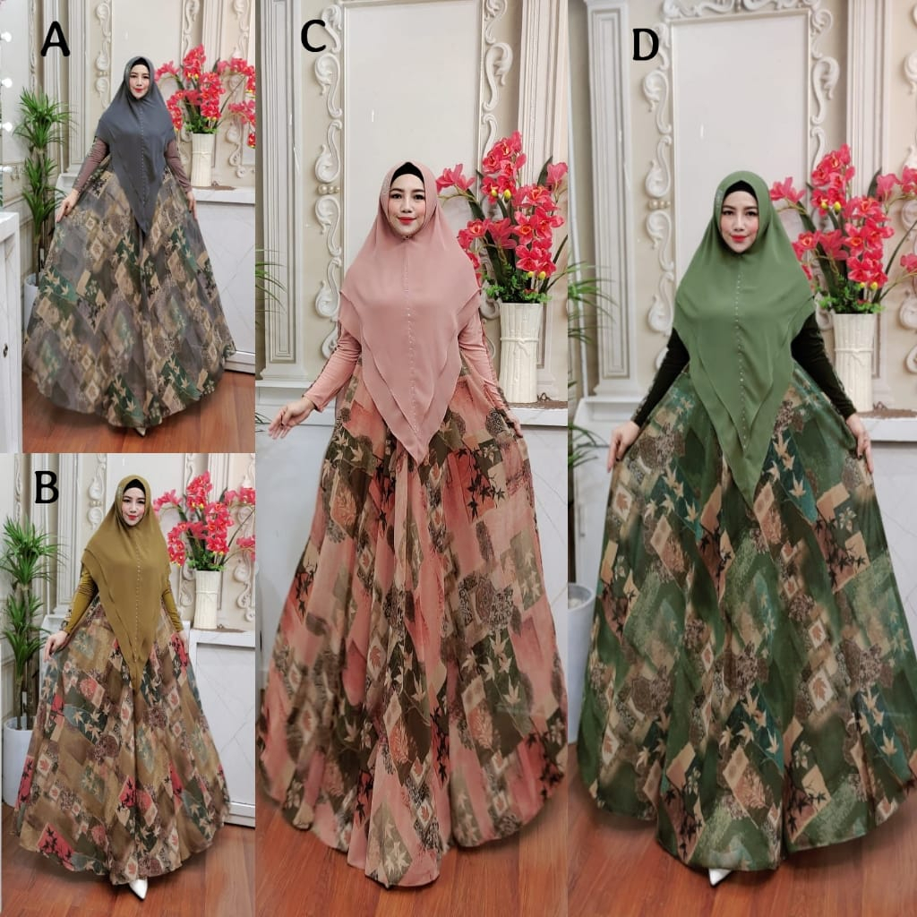 Gamis SHAFA  Original  by FAZZA BOUTIQUE