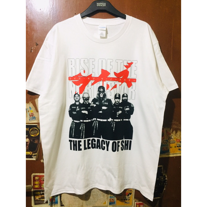 KAOS T SHIRT BAND RISE OF THE NORTHSTAR PREMIUM MERCHON INTERNATIONAL OVER SIZE