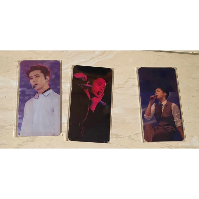 Photocard Benefit Exo Dvd Exploration in Japan