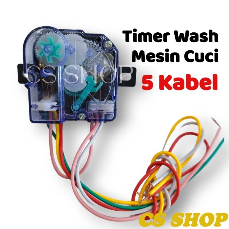 TIMER MESIN CUCI SPIN 2 KABEL &amp; WASH 3 4 5 6 7 KABEL MULTI SEMUA MEREK/TIMER PENCUCI MESIN CUCI UNIVERSAL SEMUA MEREK