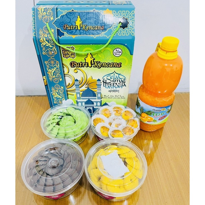

Kue Lebaran Sirup 4 Toples + 1 liter Sirup