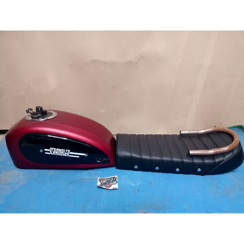 Paket Custom Ducati Scrambler Japstyle Triumph Tutup Tangki Ninja Tangki Custom Ducati Scrambler