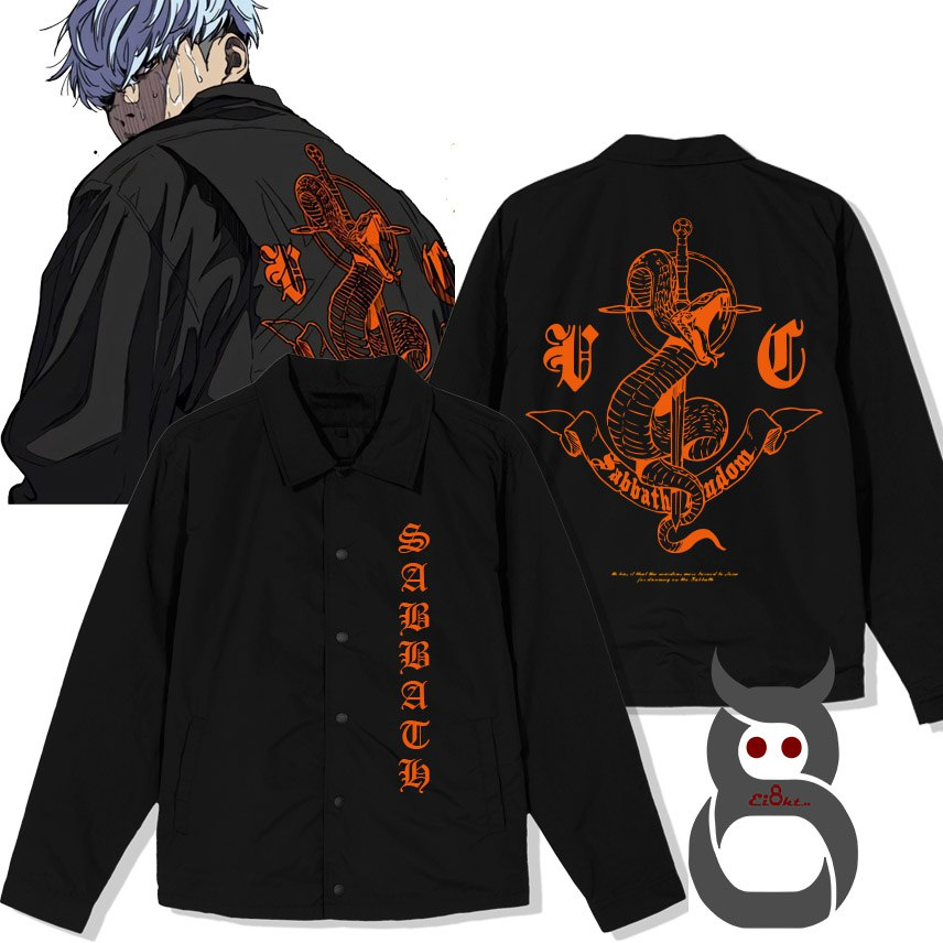 Jaket Coach WindBreaker Joker SAbbath Crew Wind Breaker