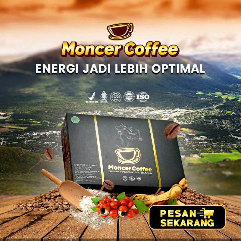 Moncer Coffee Original BPOM Moncer Cofee