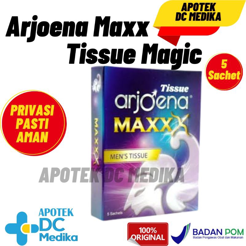 ARJOENA MAXX / TISSUE MAGIC / ISI 5 / MAXXX / PRIA / KONTRASEPSI / TISU / TISUE