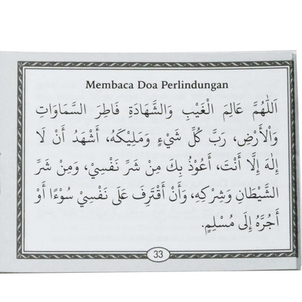 Souvenir Buku Saku Dzikir Pagi dan Petang