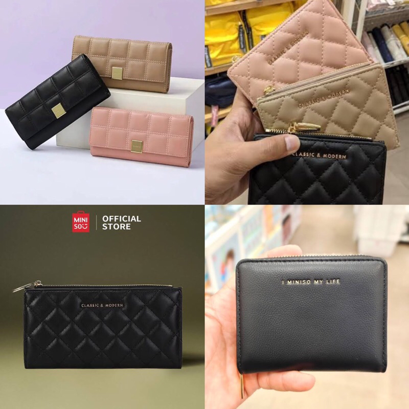 MINISO Original Dompet Wanita  / Dompet Kartu / Dompet Lipat