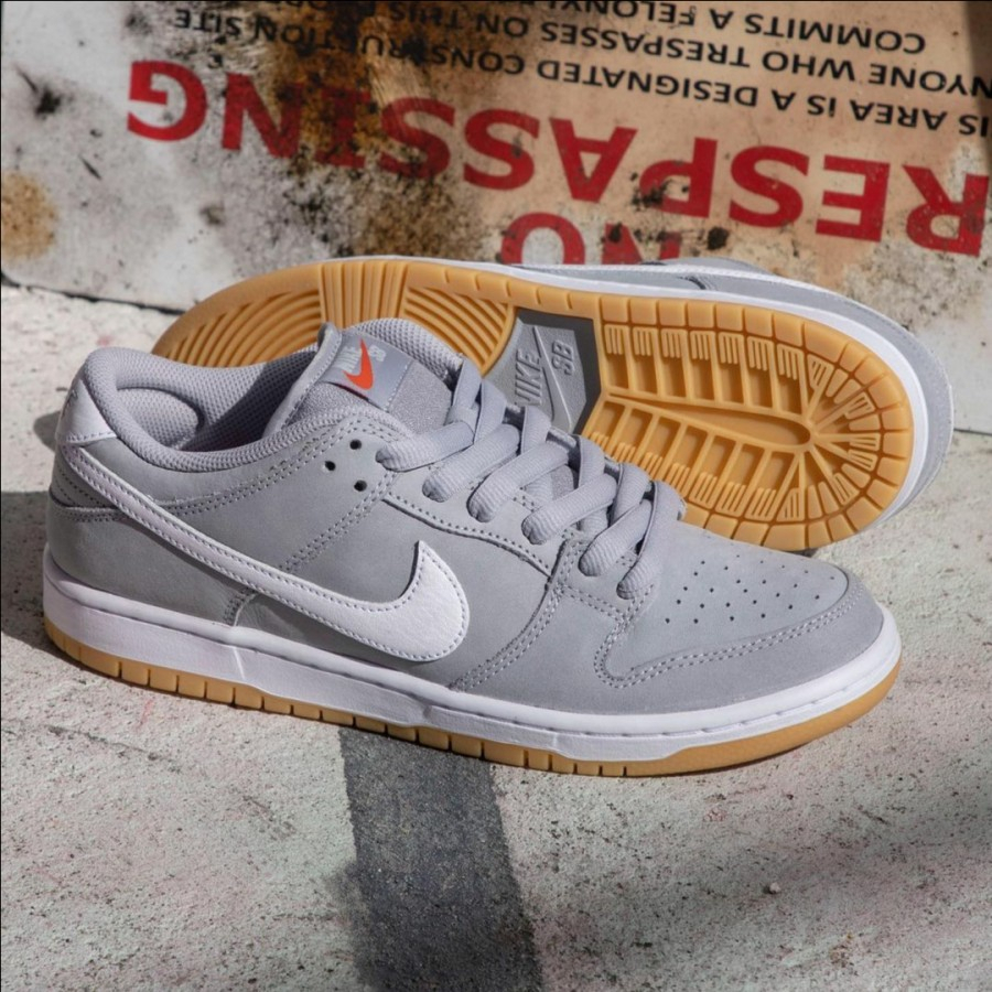 SB DUNK LOW ORANGE LABEL GREY GUM DV5464-001