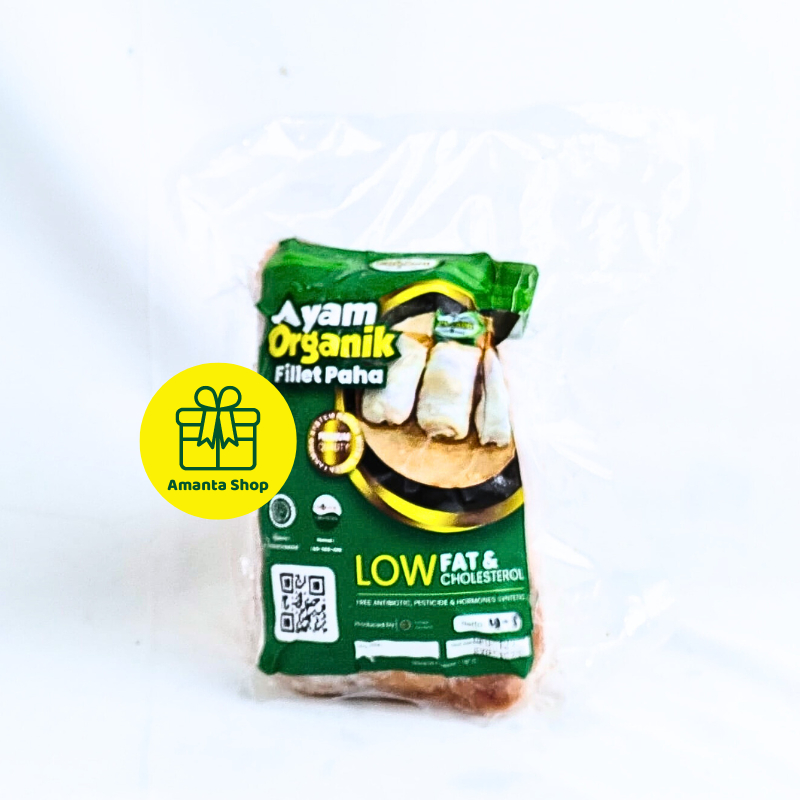 

Amanta Segar Bogor | Fillet Paha Ayam Organik Probiotik Berkah Chicken Bogor Telah Bersertifikat Organik 500 gr