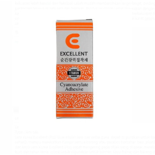 

REVA - Lem Korea Excellent (Pcs)