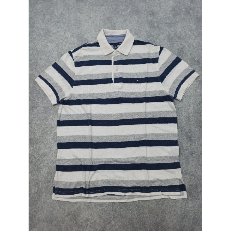 Kaos kerah Tommy Hilfiger