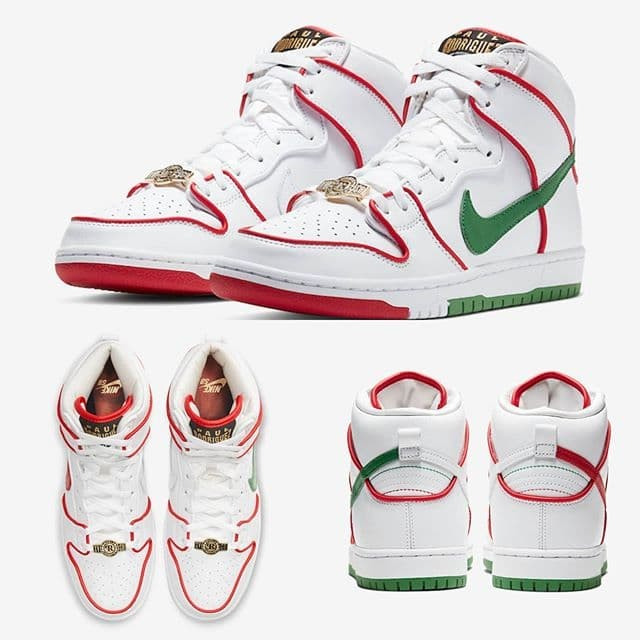 PAUL RODRIGUEZ x  SB DUNK HIGH BOXING CT6680-100