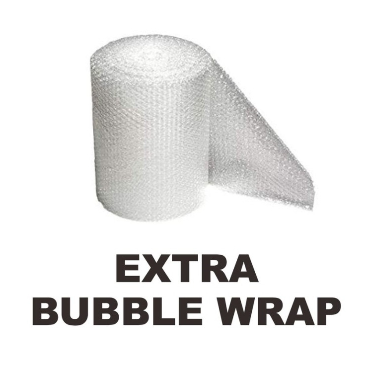 

Tambahan Packing Bubble Wrap Untuk Extra Keamanan Pengiriman