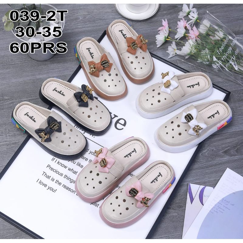 MEGA JAYA Sandal Selop Anak perempuan Karet Jelly Fashion Korea Import