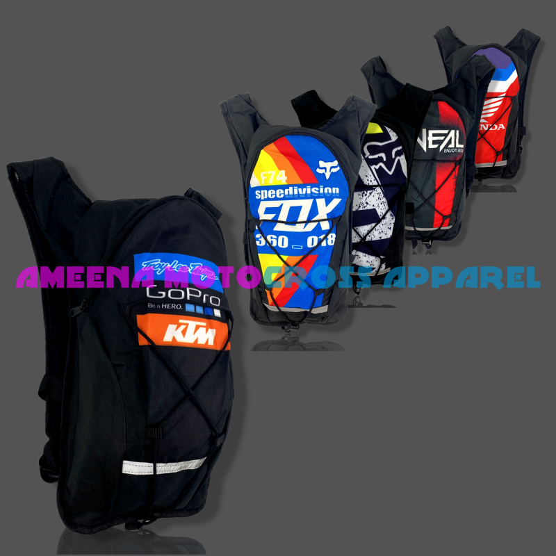 Tas Hydro Slim - Tas Motoross Fullprint - Tas Trail MX Adventure - M1