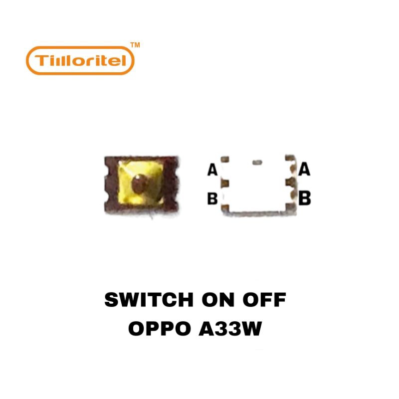 SWITCH ON OFF OPPO A33W KAKI 4 UNIVERSAL ORI