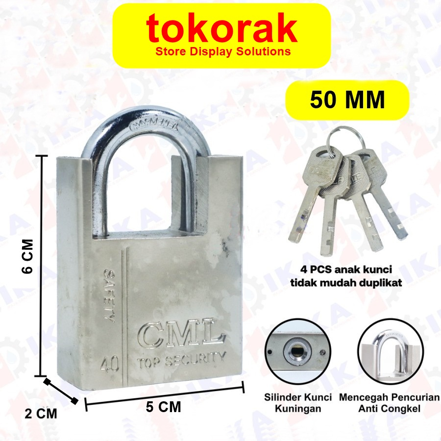 CAMEL GEMBOK JAKET 50 MM PADLOCK JACKET