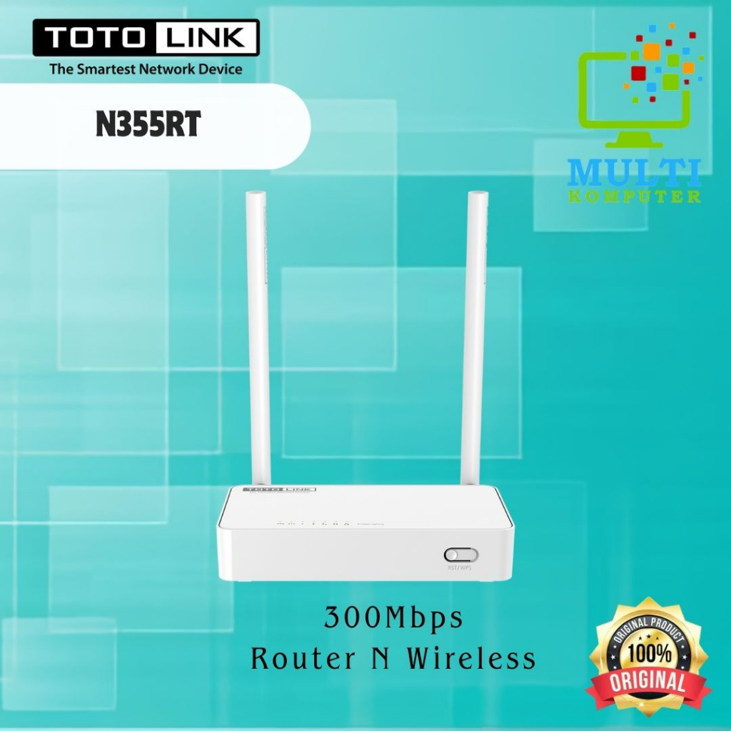 Routher TOTOLINK N355RT - Router Wireless N 300Mbps