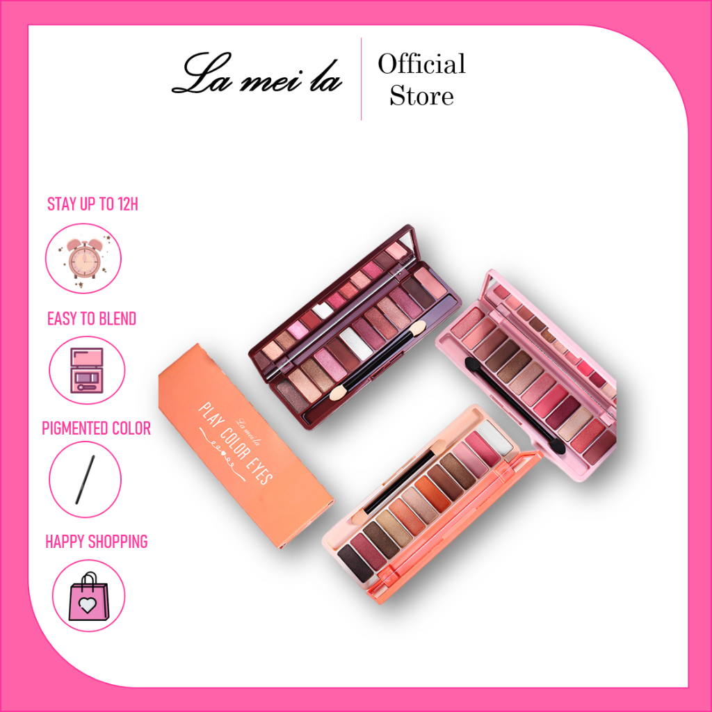 Lameila Eyeshadow Palette 12 Warna  LM 1111